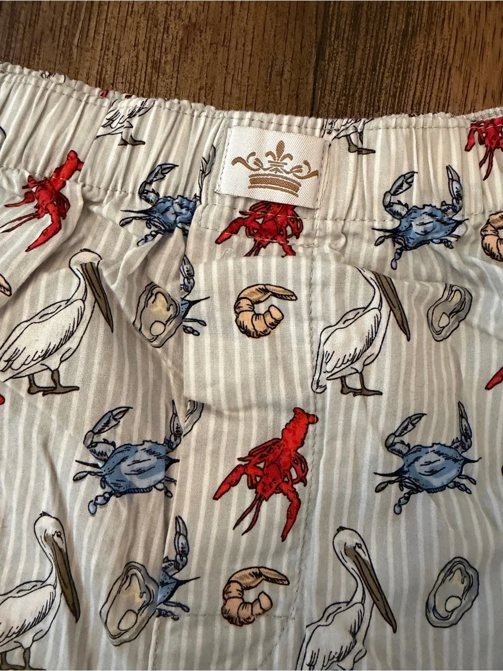 Royal Standard Going Coastal Boxer Shorts Men's Medium Novelty Boxer Shorts